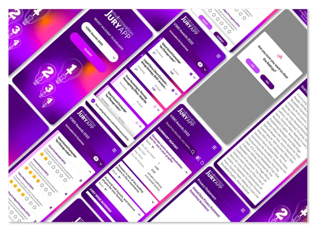 Accenture, JURRY APP